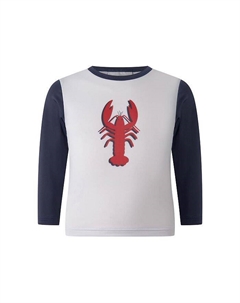 Детский рашгард с лобстером - для малышей и детей постарше, синий Rachel riley