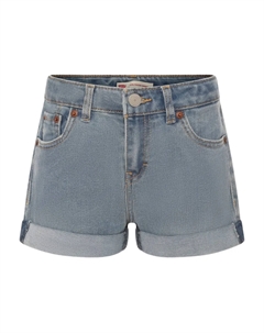 Детские джинсовые шорты с отворотами Kids, синий Levi's®