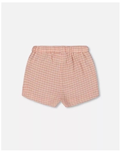 Шорты Toddler Girls Crinkle Short Light Old Pink - Toddler|Child, розовый Deux par deux