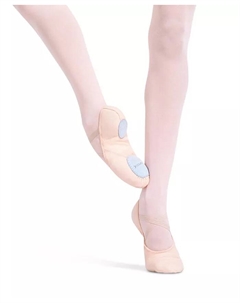 Балетки Juliet Wide из хлопка для девочек, розовый Capezio