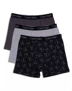 Боксеры Big Boys Stretch, 3 шт, мультиколор Calvin klein