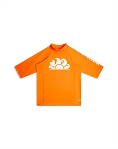Мальчиковый рашгард с коротким рукавом - для малышей и детей постарше, оранжевый Sundek