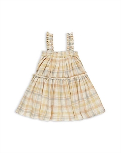 Платье для девочек Cicily с ярусами и рюшами - для малышей, мультиколор Rylee + cru