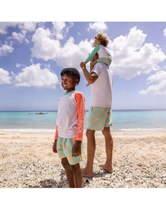 Комплект с длинным рукавом Baby Boys Ocean Clawed, зеленый Snapper rock