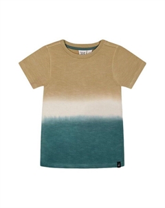 Майка с коротким рукавом для мальчиков - Little Kid, коричневый/бежевый Deux par deux