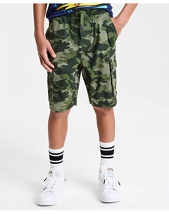 Камуфляжные шорты-карго Epic Threads для маленьких и больших мальчиков, зеленый Macy's