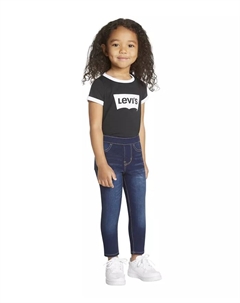 Джинсовые леггинсы для девочек с регулируемой талией, синий Levi's®