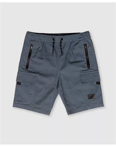 Большие размеры Adlai Удлиненные шорты-карго из стретч-твила, синий Ring of fire