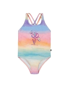 Детский купальник с принтом для девочек - Little Kid, мультиколор Deux par deux