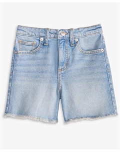 Шорты джинсовые светлого оттенка Bergenia для девочек и подростков, синий Epic threads