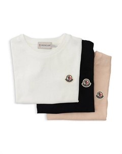 Футболка с логотипом для девочек - подростковый размер, зеленый Moncler