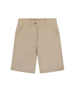 Бермуды для мальчиков с косыми карманами - маленькие дети, коричневый/бежевый Deux par deux