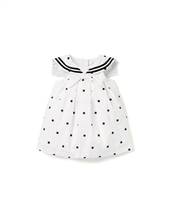 Платье для девочки "Star Sailor" - Baby, белый Janie and jack