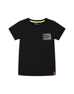 Футболка для мальчиков с принтом динозавра из органического хлопка - Little Kid, черный Deux par deux