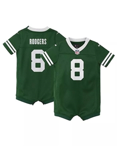 Детский комбинезон-джерси Baby Aaron Rodgers Legacy New York Jets для игр, зеленый Nike