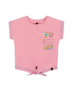 Футболка для девочек из органического хлопка - для малышей, розовый Deux par deux