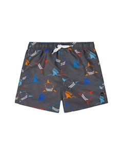 Шорты для плавания с принтом для мальчиков - Little Kid, серый Deux par deux