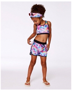 Детские плавательные шорты для девочек с принтом - Little Kid, мультиколор Deux par deux