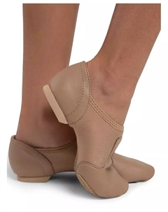 Джазовые туфли для девочек Jazz Glove с широкой колодкой, коричневый Capezio