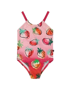 Детский купальник с принтом для девочек - подростковый размер, розовый Deux par deux