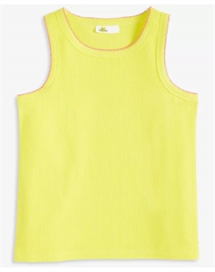 Детский однотонный топ с пико, золотой Epic threads