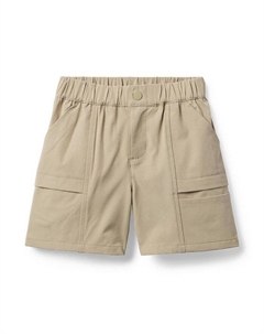 Шорты Trek для мальчиков - малыши, подростки, коричневый/бежевый Janie and jack