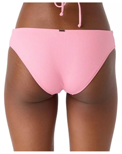 Однотонные ребристые хипстерские плавки для подростков, розовый O`neill