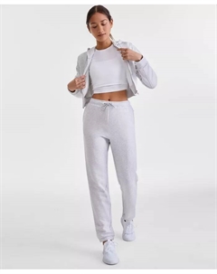 Женские джоггеры с мягкой резинкой на щиколотке, серебряный Id ideology