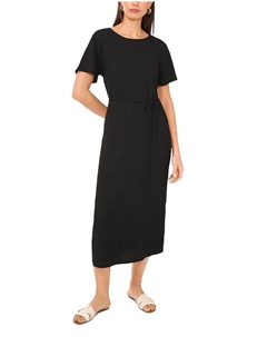 Миди-платье-футболка, черный Vince camuto