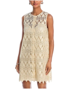 Платье Deco Lace, слоновая кость/кремовый Frame