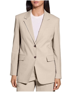 Однобортный блейзер, слоновая кость/кремовый Theory