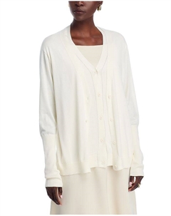 Многослойный кардиган, белый Fabiana filippi