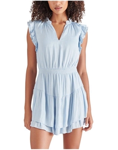 Мини-платье с короткими рукавами Prairie Dreams, синий Steve madden