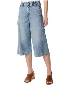 Джинсы-кюлоты Jamie с высокой посадкой в цвете Pacific, синий Rag & bone