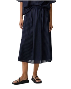 Складчатая юбка миди, синий Theory