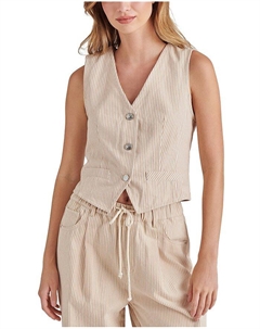 Селен Жилет, коричневый/бежевый Steve madden