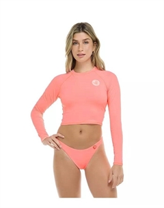 Женский рашгард Let It Be с коротким низом, оранжевый Body glove