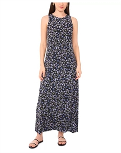 Женское бесшовное макси-платье с цветочным принтом, мультиколор Vince camuto