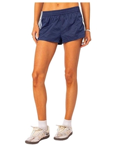 Шорты Nikki из нейлона, синий Edikted