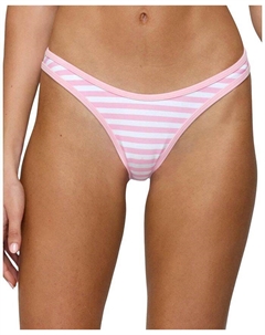 Джинсовые шорты Jayla в полоску, розовый Edikted