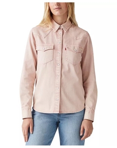 Женская хлопковая джимовая рубашка The Ultimate Western, розовый Levi's®