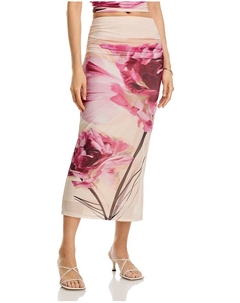 Розовая сетчатая юбка - эксклюзив, мультиколор Aqua