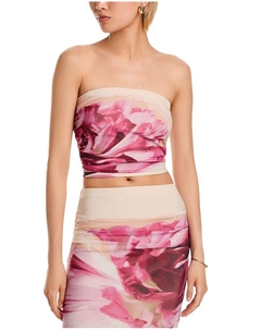 Розовый сетчатый топ-труба - эксклюзив, мультиколор Aqua