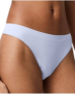 Средне-высокие стринги с бесшовной посадкой Bonded Flex, фиолетовый Calvin klein