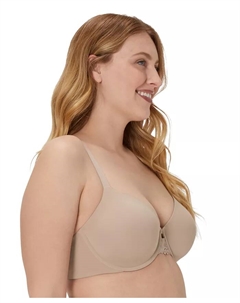 Один Фэб Фит 2.0 Футболка Формирующий бюстгальтер с дополнительным покрытием и косточками DM7549, розовый Maidenform