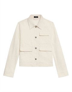 Куртка с клапанами на карманах, слоновая кость/кремовый Theory