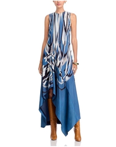 Донария Асимметричное платье, мультиколор Boss