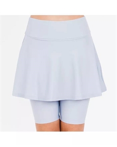 Женская юбка-шорты для плавания средней длины, синий Calypsa