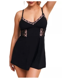 Женский комплект Hilda: бабидол и хипстер, фиолетовый Adore me