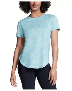 Женская активная туника-футболка GO WALK Wear GO DRI SWIFT, серый Skechers